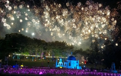 西湖渡假村花火節亮麗登場