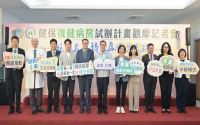 行政院長卓榮泰視察臺中醫院復健病房  嘉許一條龍照護讓91.9%患者成功返家